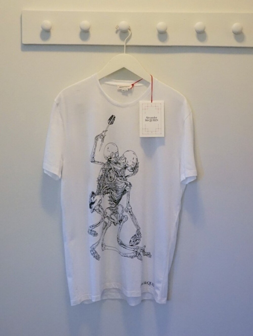 Alexander McQueen Lovers Skeleton T-shirt